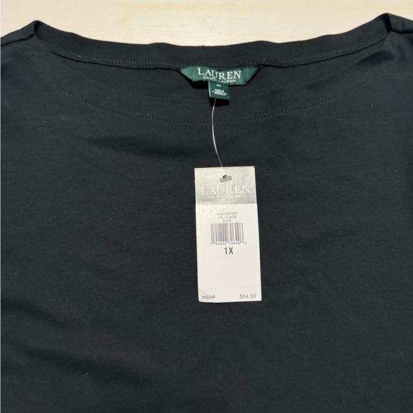Lauren Ralph Lauren Women’s 1/4 Sleeve Top - Picture 3 of 3